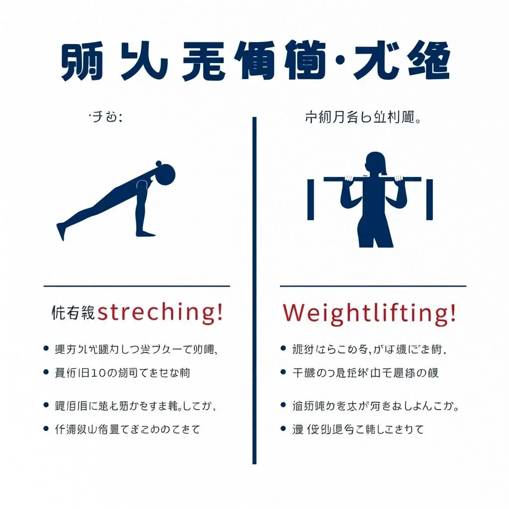 ストレッチと筋トレの違いとは